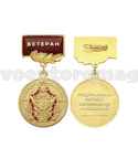 Медаль 25 лет службе охраны 1994-2019 (ФСИН) (на планке - Ветеран, смола)
