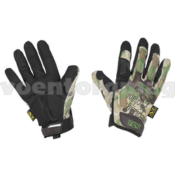 Перчатки тактические Mechanix Wear M-Pact с накладками из термопластичной резины камуфлированные