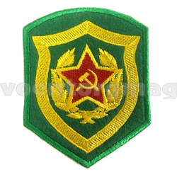 Нашивка Пограничные войска СА образца 1969 года (вышитая)