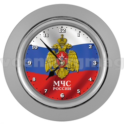Часы настенные МЧС (в пластмассовом корпусе)