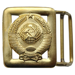 Бляха на солдатский ремень дембельская Герб СССР (с просечками)