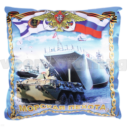 Подушка шелковая Морская пехота
