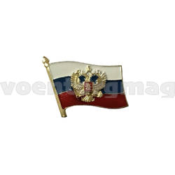 Значок Флажок Главкома ВС РФ, 25х20мм (на пимсе)