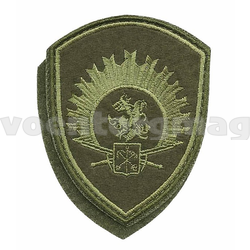 Нашивка Санкт-Петербургский военный институт войск национальной гвардии РФ (СПВИ ВНГ РФ) полевая (вышитая, на липучке)