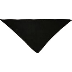 Бандана треугольная черная