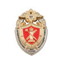 Значок Юридическая служба ВВ МВД России, с накладкой (малый)
