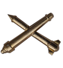 Эмблема петличная ЗРВ ВВС, золотая, металл (пара)