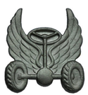 Эмблема петличная Автомобильные войска, нового образца, защитная, металл (пара)