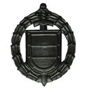 Эмблема петличная ФСО, нового образца, защитная, металл (пара)