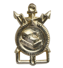 Эмблема петличная СА Военно-строительные части и отряды, золотая, металл (пара)