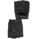 Перчатки кожаные с обрезанными пальцами (модель 615)