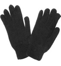 Перчатки п/ш двойной вязки черные