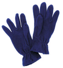Перчатки флисовые синие
