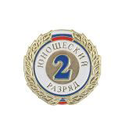 Значок Юношеский разряд 2 (круглый)