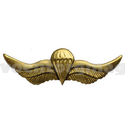 Значок Крылья ВДВ  (волнистые с парашютом)