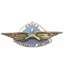 Значок Инструктор-летчик ВВСКА (копия знака 30-х годов СССР), горячая эмаль
