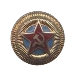 Кокарда генеральская ВВС СССР (копия знака 30-х годов СССР), горячая эмаль