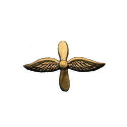 Эмблема петличная ВВС (30-е гг. СССР), латунь, 1 шт.
