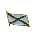 Значок Флажок Андреевский (без древка) алюминий