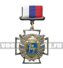 Знак-медаль 106 гв. ВДД (белый крест с венком)
