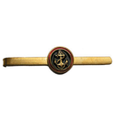 Зажим для галстука Морская пехота, круг (эмаль)