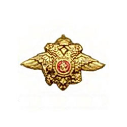 Значок Орел МВД (холодная эмаль)