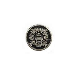 Значок Значок Эмблема ДПС, круглая, черный фон (латунь, на пимсе)