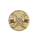 Значок ТАУ 1920-2005 (круглый)