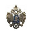 Значок Нахимовское училище, герб РФ (литье, холодная эмаль)