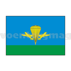 Флаг ВДВ РФ 40х60см (однослойный)