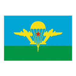 Флаг ВДВ СССР 90х180см (однослойный)