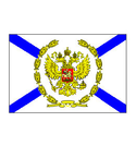 Флаг Главкома ВМФ РФ 70х105см (однослойный)