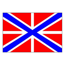 Флаг ВМФ Гюйс 30х45см (однослойный)