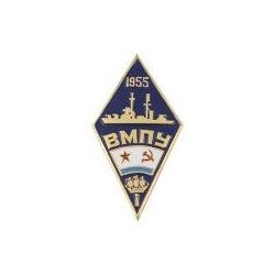Значок ВМПУ 1955 (ромб)