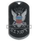 Жетон U.S. Navy (ВМФ) черный фон