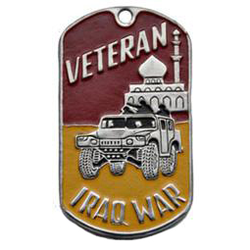 Жетон Veteran Iraq war