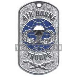 Жетон Air borne troops (парашют)