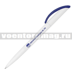 Ручка шариковая пластиковая с символикой Военная разведка ВС РФ, чернила синие