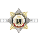 Значок Орден-звезда Северный флот (с накладкой)