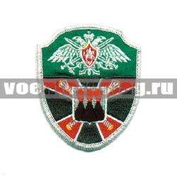 Нашивка Управление ПО г. Петропавловск-Камчатский, щит (вышитая)