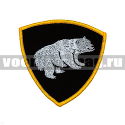 Нашивка ВВ Медведь, Сибирский округ ВВ МВД (вышитая)