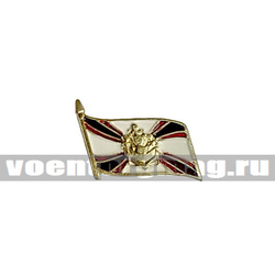 Значок Флажок Инженерных войск (краска) малый, на пимсе