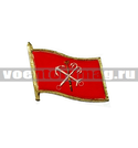 Значок Флажок Герб Санкт-Петербурга (смола, на пимсе)