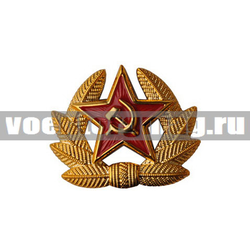 Кокарда СА рядовой состав, с просечкой (пластик)