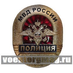 Нагрудный знак Полиция МВД России