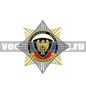 Значок Орден-звезда ВВ сокол (с накладкой)